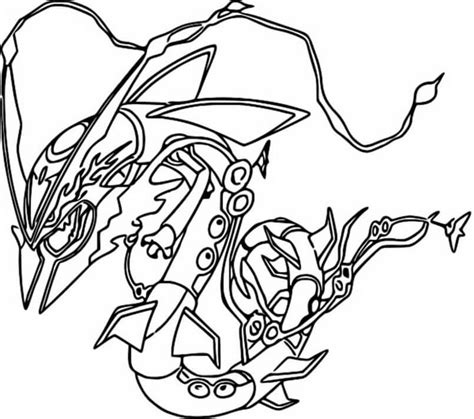 rayquaza drawing|mega rayquaza coloring page.